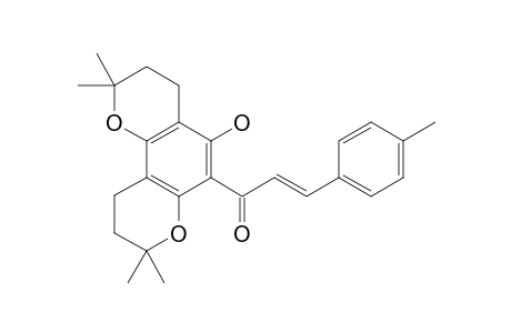 9-Hydroxy-10-(4'-methylcinnamoyl)-2,2,6,6-tetramethyltetrahydrobenzo[1,2-b:3,4-b']dipyran