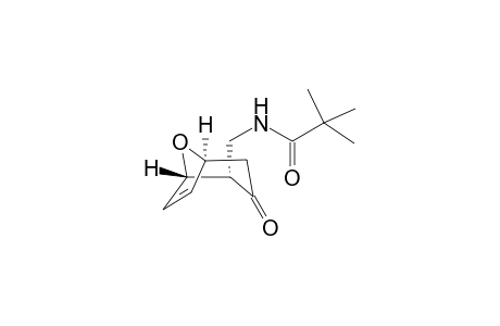 N-(((1R*,2S*,5R*)-3-Oxo-8-oxabicyclo[3.2.1]oct-6-en-2-yl)methyl)pivalamide