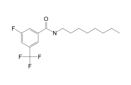 Benzamide, 3-fluoro-5-trifluoromethyl-N-octyl-