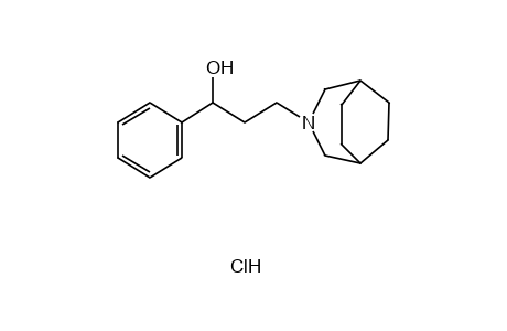 alpha-Phenyl-3-azabicyclo[3.2.2]nonane-3-propanol, hydrochloride