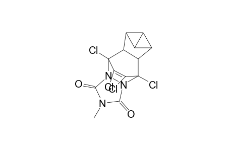 5,9-Etheno-6,7,8-metheno-1H,5H-cyclopenta[d][1,2,4]triazolo[1,2-a]pyridazine-1,3(2H)-dione, 5,9,11,12-tetrachloro-5a,6,7,8,8a,9-hexahydro-2-methyl-