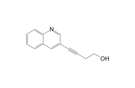 4-(3-Quinolinyl)-3-butyn-1-ol