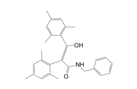(Z)-N-benzyl-3-hydroxy-2,3-bis(2,4,6-trimethylphenyl)propenamide