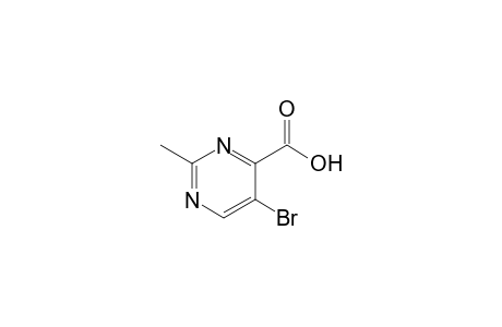 5-Bromo-2-methyl-4-pyrimidinecarboxylic acid