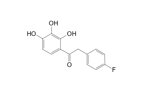 2-(4-Fluoro-phenyl)-1-(2,3,4-trihydroxy-phenyl)-ethanone