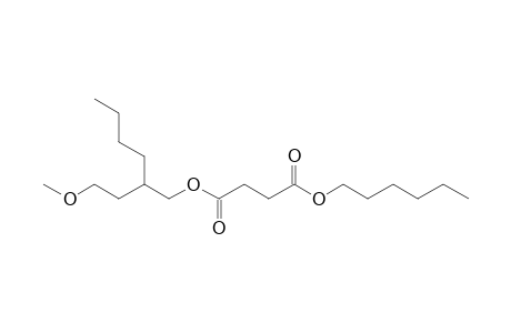 Succinic acid, hexyl 2-(2-methoxyethyl)hexyl ester