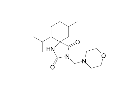 6-isopropyl-9-methyl-3-(morpholinomethyl)-1,3-diazaspiro[4.5]decane 2,4-dione