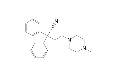 Butanenitrile, 4-(4-methylpiperazin-1-yl)-2,2-diphenyl-