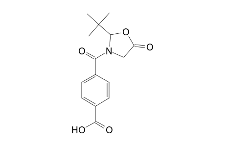 4-(2-tert-butyl-5-keto-oxazolidine-3-carbonyl)benzoic acid