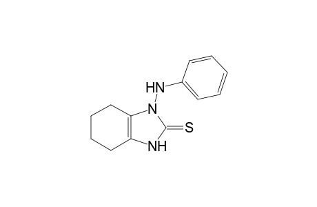 2,3,4,5,6,7-Hexahydro-1-phenylamino-1H-benzimidazole-2-thione