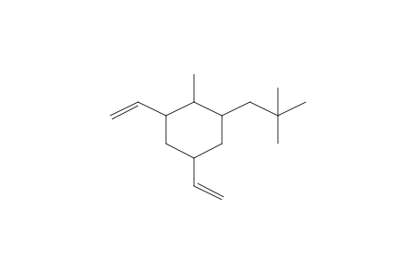 2-Methyl-1-neopentyl-3,5-divinylcyclohexane