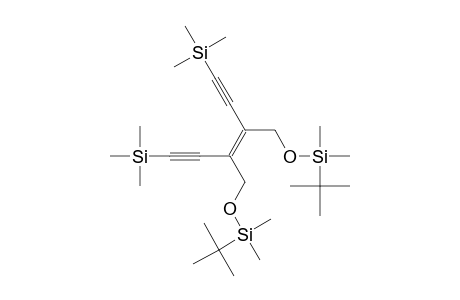 (Z)-1,6-bis(Trimethylsilyl)-3,4-bis{[(t-butyl)dimethylsilyloxy]methyl}hex-3-ene-1,5-diyne