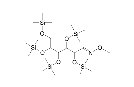 D-Glucose, 2,3,4,5,6-pentakis-O-(trimethylsilyl)-, O-methyloxime