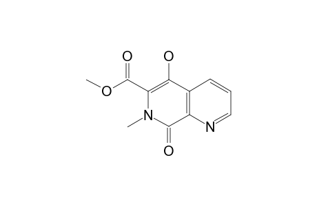 5-HYDROXY-6-METHOXYCARBONYL-N-METHYL-1,7-NAPHTHYRIDIN-8(7H)-ONE