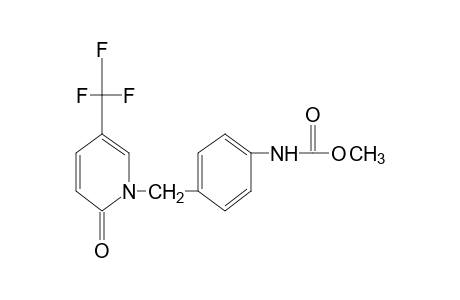 p-{[2-OXO-5-(TRIFLUOROMETHYL)-1(2H)-PYRIDYL]METHYL}CARBANILIC ACID, METHYL ESTER