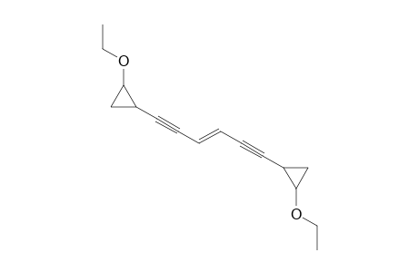(E)-1,6-Bis[(trans-2-ethoxycyclopropyl)hexa-3-en-1,5-diyne
