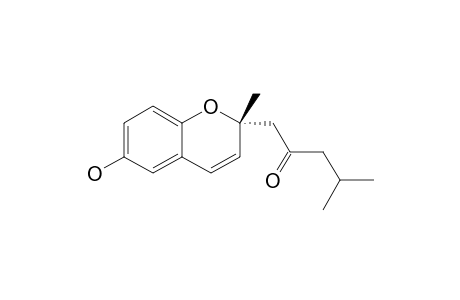 1-[(R)-6-HYDROXY-2-METHYL-2H-CHROMEN-2-YL]-4-METHYLPENTAN-2-ONE