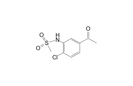 5'-acetyl-2'-chloromethanesulfonanilide