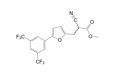 alpha-CYANO-5-(alpha,alpha,alpha,alpha',alpha',alpha'-HEXAFLUORO-3,5-XYLYL)-2-FURANACRYLIC ACID, METHYL ESTER