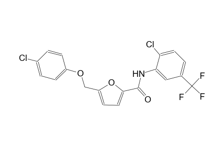 5-[(4-chlorophenoxy)methyl]-N-[2-chloro-5-(trifluoromethyl)phenyl]-2-furamide