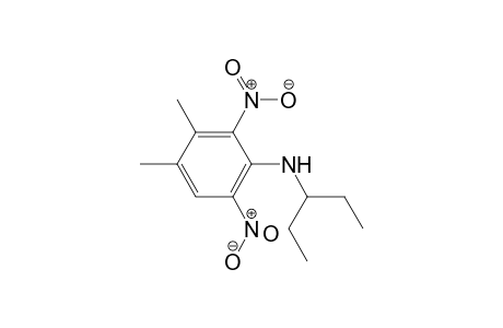 PENDIMETHALIN;N-(1-ETHYLPROPYL)-3,4-DIMETHYL-2,6-DINITROBENZENAMINE