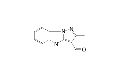 2,4-Dimethyl-4H-pyrazolo[1,5-a]benzimidazole-3-carbaldehyde