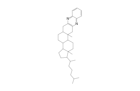 Cholest-2-eno[2,3-b]quinoxaline, (5.beta.)