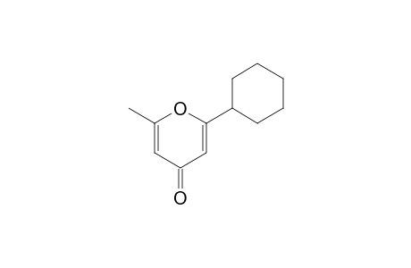 2-Cyclohexyl-6-methylpyran-4-one