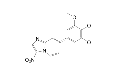 5-nitro-2-(3,4,5-trimethoxystyryl)-1-vinylimidazole