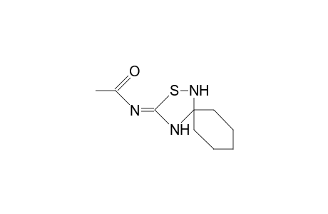 5-ACETYLIMINO-3,3-PENTAMETHYLEN-1,2,4-THIADIAZOLINE