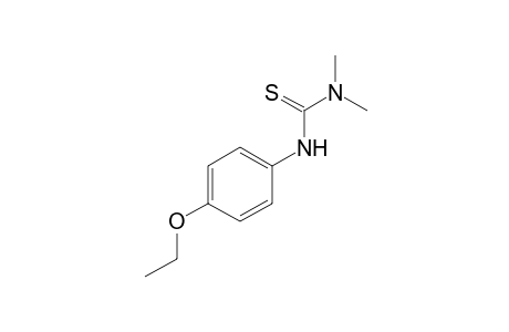 1,1-dimethyl-3-(p-ethoxyphenyl)-2-thiourea