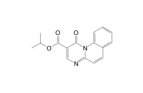 1H-Pyrimido[1,2-a]quinoline-2-carboxylic acid, 1-oxo-, 1-methylethyl ester
