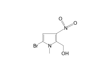 5-BROM-2-HYDROXYMETHYL-1-METHYL-3-NITRO-PYRROL