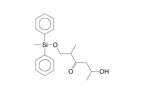 1-Diphenylmethylsilyloxy-2-methylhexan-5-ol-3-one