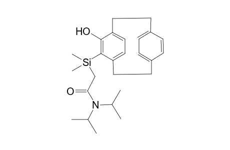 .alpha.-[(4-Hydroxy-5-[2.2]paracyclophanyl)dimethylsilyl]-N,N-diisopropylacetamide