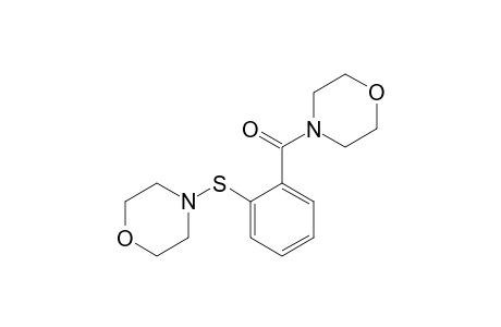 4-[2-(4-Morpholinylsulfanyl)benzoyl]morpholine