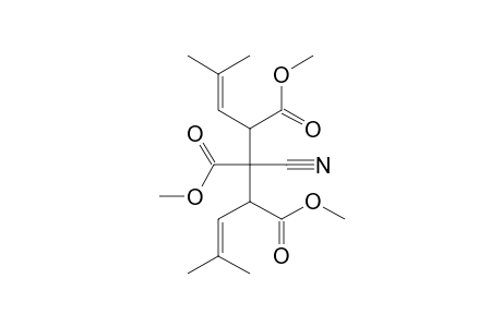 Trimethyl 5-cyano-2,8-dimethylnona-2,7-diene-4,5,6-tricarboxylate