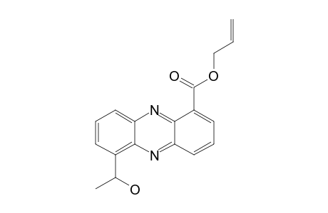 ALLYL-SAPHENATE;(+/-)-6-(1-HYDROXY-ETHYL)-PHENAZINE-1-CARBOXYLIC-ACID-ALLYLESTER