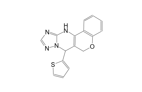 7-(2-thienyl)-7,12-dihydro-6H-chromeno[4,3-d][1,2,4]triazolo[1,5-a]pyrimidine