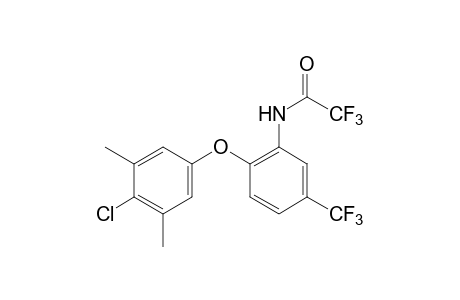 6'-[(4-CHLORO-3,5-XYLYL)OXY]-alpha,alpha,alpha,2,2,2-HEXAFLUORO-m-ACETOTOLUIDIDE