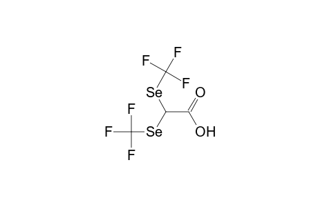 bis(trifluoromethylselanyl)acetic acid