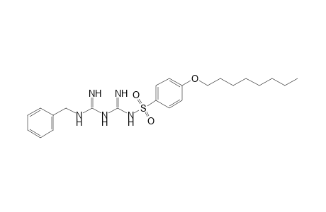1-benzyl-5-{[p-(octyloxy)phenyl]sulfonyl}biguanide