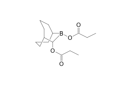 9-(Propionyloxy)-9-borabicyclo[3.3.2]dec-10-yl propionate