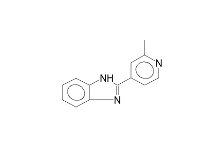 2-(2-METHYLPYRID-4-YL)BENZIMIDAZOLE