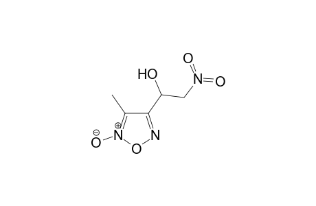 4 -(1 -Hydroxy-2 -nitroethyl) -3 -methyl-N2 -oxide-1,2,5 -oxadiazole