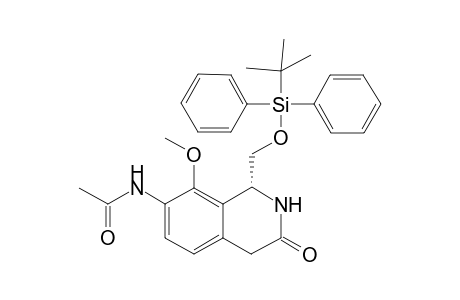 (R)-N-[1-(Tert-butyldiphenylsilyloxy)ethyl]-8-methoxy-3-oxo-1,2,3,4-tetrahydroisoquinolin-7-yl]acetamide