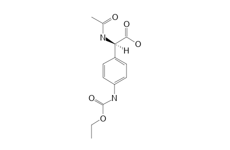 GIGANTICINE;2-[(4-(ETHYLCARBAMOYL)-PHENYL]-N-ACETYL-GLYCINE