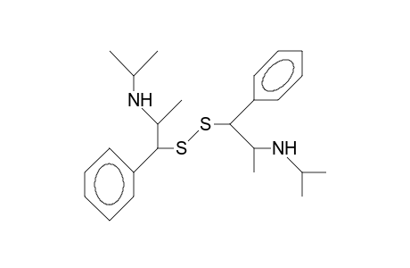 Bis-1-(2-(isopropylamino)-1-phenylpropyl)-disulfid, (erythro)