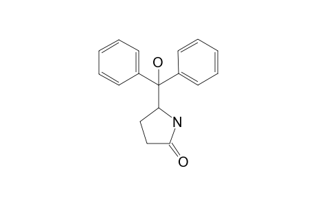 5-[hydroxy-di(phenyl)methyl]-2-pyrrolidone