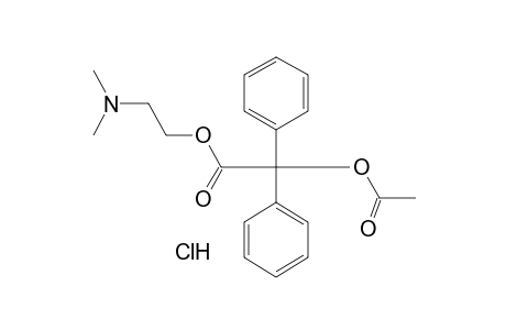 benzilic acid 2-(dimethylamino)ethyl ester acetate, hydrochloride
